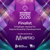 EZYAIR named 2026 Victorian Training Awards finalist for Employer Award for Apprenticeship Development