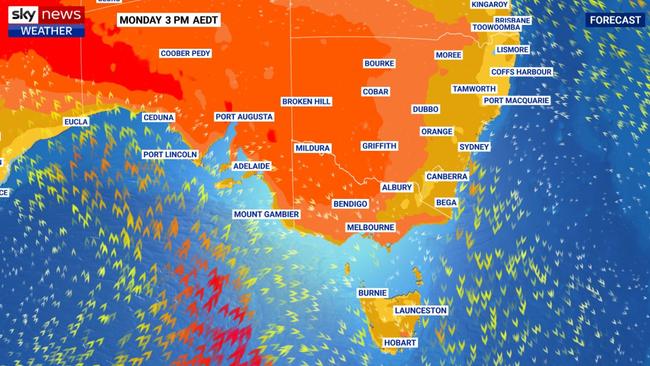 Australia’s ‘heat engine’ to crank up leading to soaring temperatures